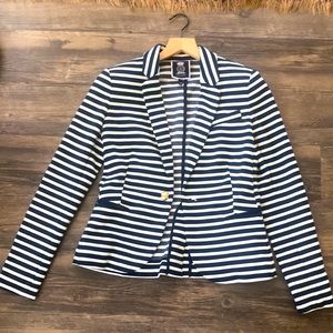 Juicy Couture Navy Stripe Women Jacket